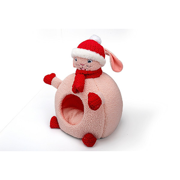 Julkattsäng, Kan Användas Som Julkattslåda Pink S