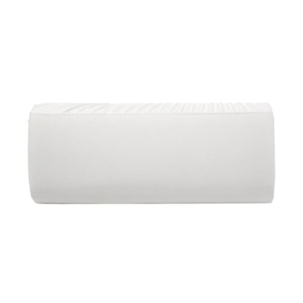 Mode-Shiny Aften Clutch Taske til Kvinder Bryllup Fest white