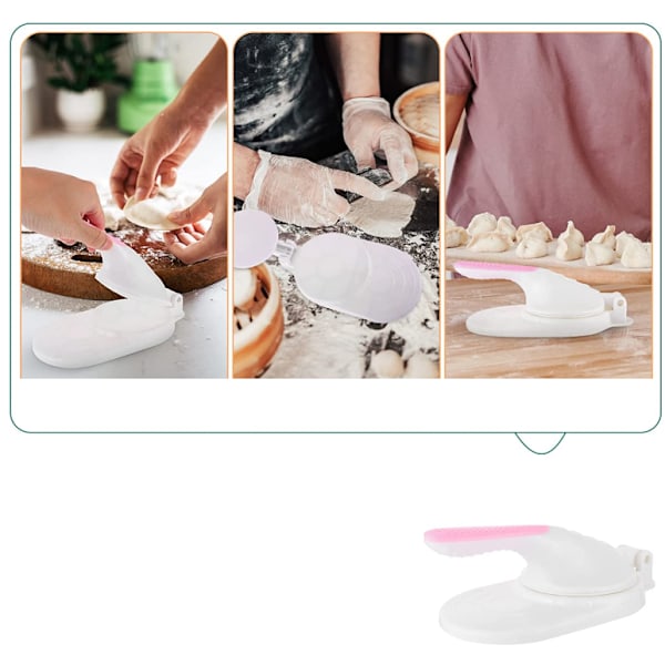 Dumpling Wrapper Maker Manuell Tortilla Maker Pink
