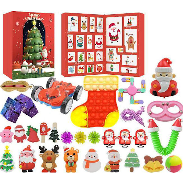 Jule-nedtællingskalender Blind Box Style 3
