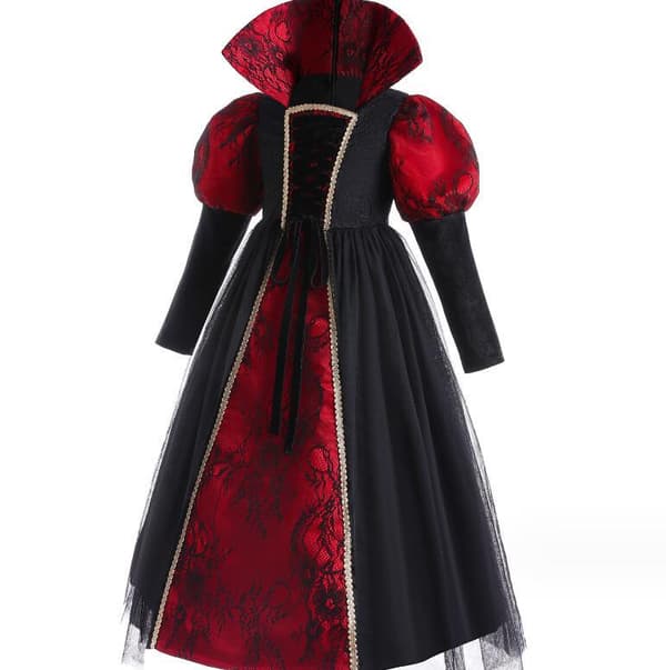 Halloween-kostume til piger - Hexe Style1 100CM