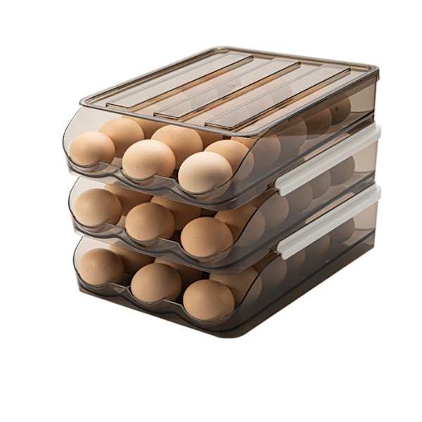 Egg Fresh Förvaringsbox för kylskåp 3 layer