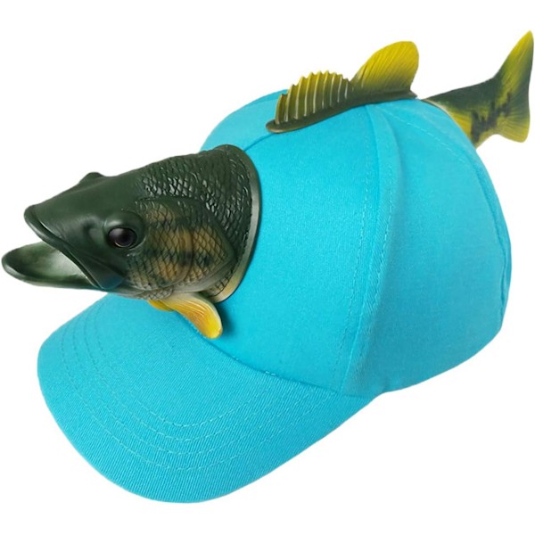 Fierce Dinosaur Barnhatt för Barn - Solskydd, Casual, Justerbar Blue