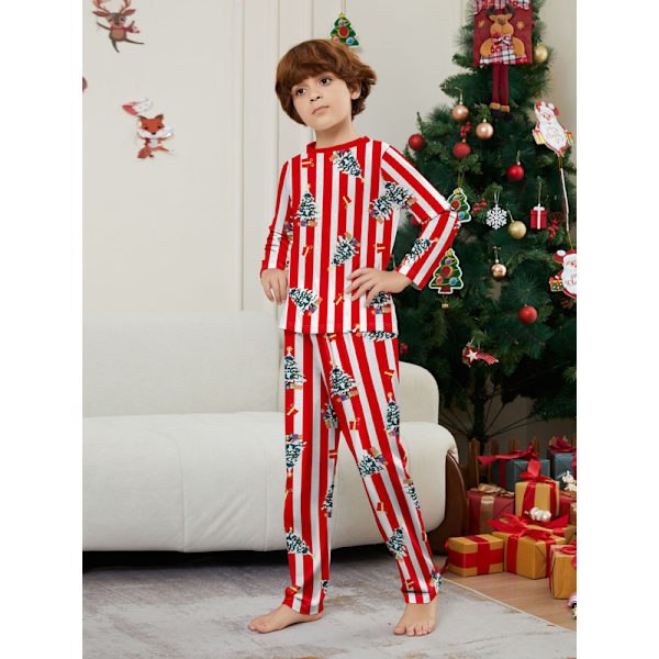 Julpyjamas för familjen - Matchande set Dad 4XL