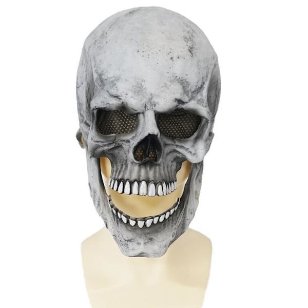 Halloween Aktivitetsmun Skelett Latexmasker Style1