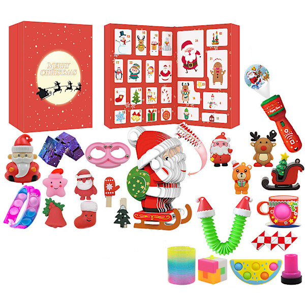 Julnedräkningskalender Blind Box Present för barn STYLE3