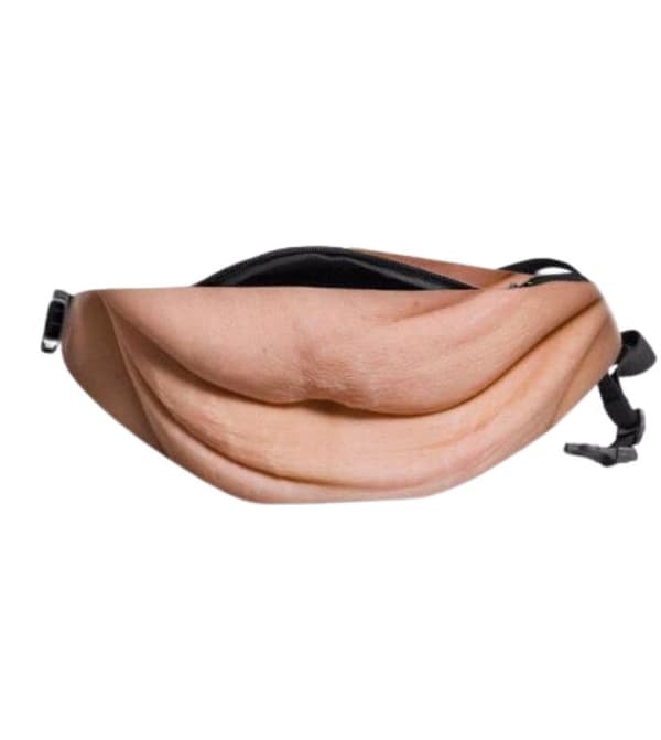 Falsk ølmage-fannypack Style 2