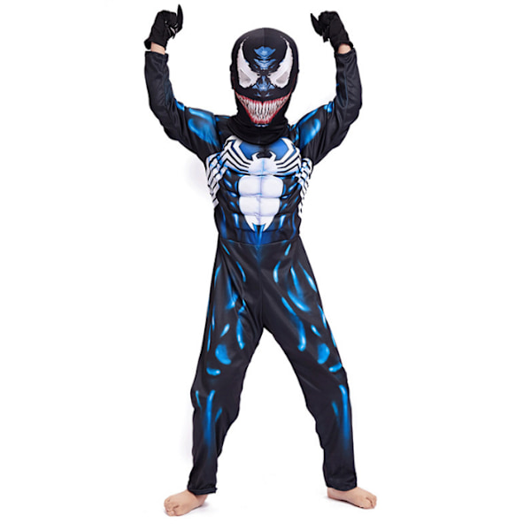 Superhjältekostymer för barn Halloween Cosplay-kostymer M