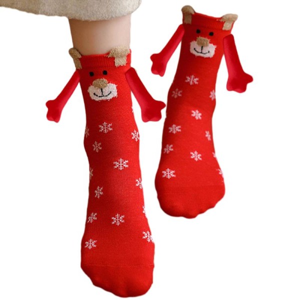 Christmas Handshake Socks Par Magnetic Handshake Socks Style4