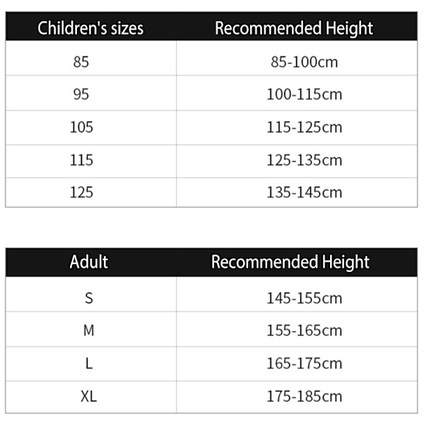 Yhdistelmähaalari Unipuvut Unisex Aikuinen Lapsi Naisille Miehille Eläinpuku Cosplay Halloween Nukkumisasu Adult L