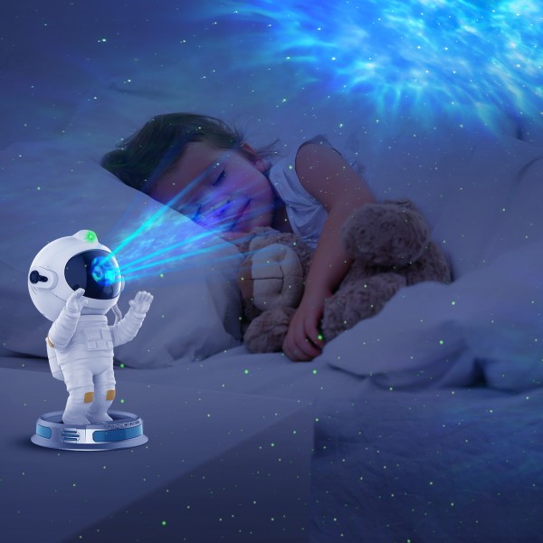 Stjerneprojektor, Galaxy nattlys med timer og fjernkontroll