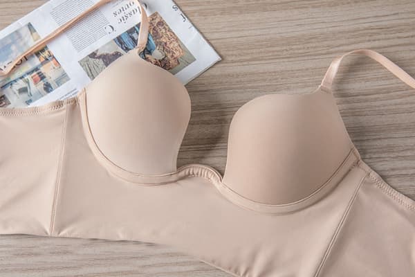 Dame Low Back Bh Deep U Bh Beige XL