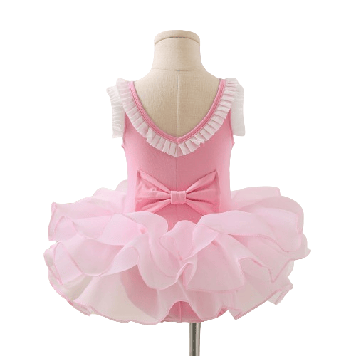 Leotard til Piger Ballet Dans Tutu Skørt Kjole 120cm