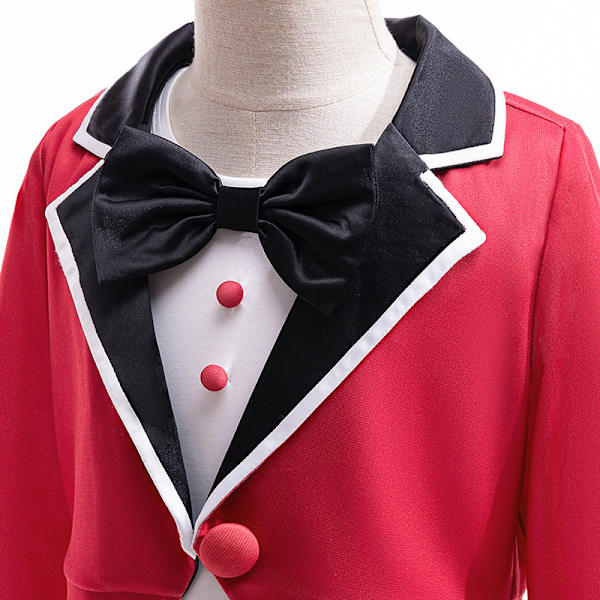 Digitaalinen Sirkus Caine -asu Lasten Cosplay-asu Pojat Halloween-juhlat Karnevaalisetti 140cm