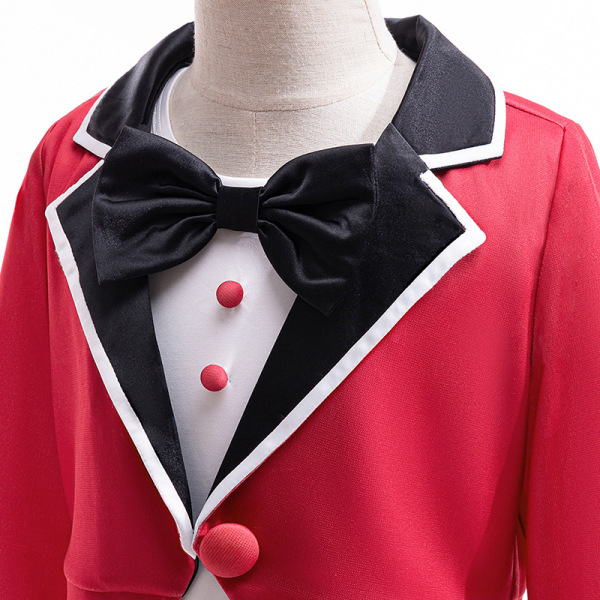 Digital Circus Caine Kostyme Barn Cosplay Antrekk Gutter Halloween Party Karnevalsett 150cm