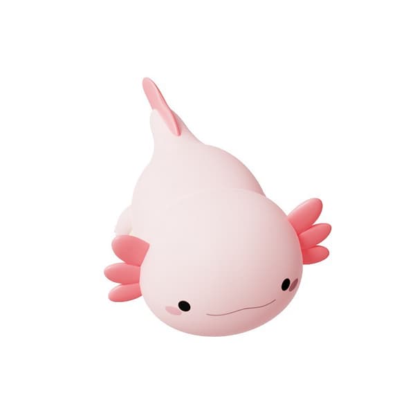 Axolotl Natlampe til Børneværelset, Dyr Silikon Natlampe til Børneværelset