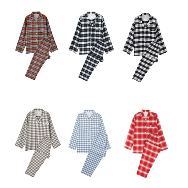 Pyjamas i flanell, set , 100 % bomull women-red XL