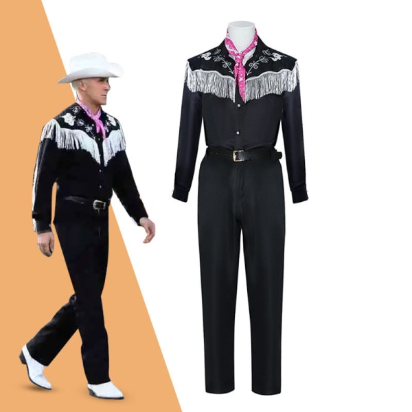 Barbiee Kostym Ken Outfit och byxor Cosplay Klänning 140