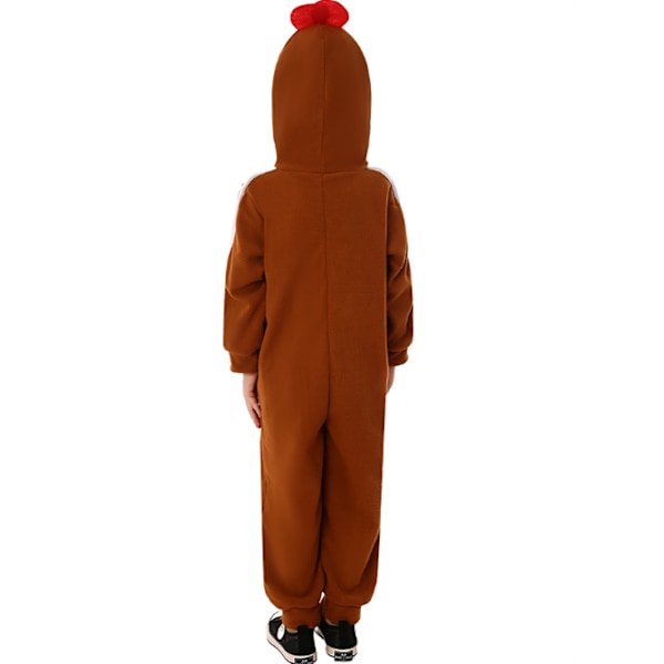 Julklappsoveraller, bekväma och mysiga barnrompers XL