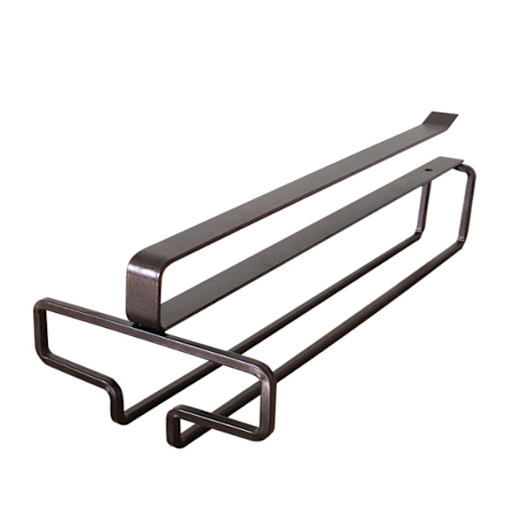 Single Rail Vinglas Stemware Rack Hållare coffee