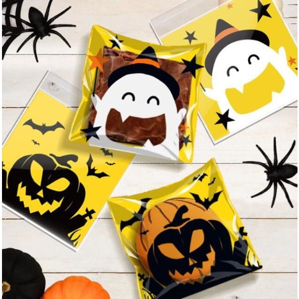 Halloween Slikposer med Selvlukning 500PCS