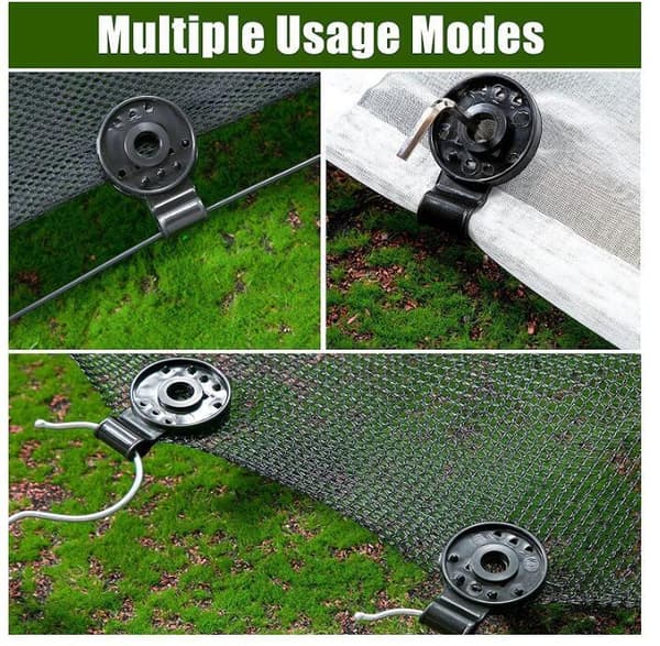 20 st Shade Net Clip för Net Wind Protection Tyg 20pcs
