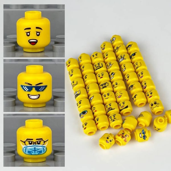56st Mini Expressions Figurer Block Set yellow
