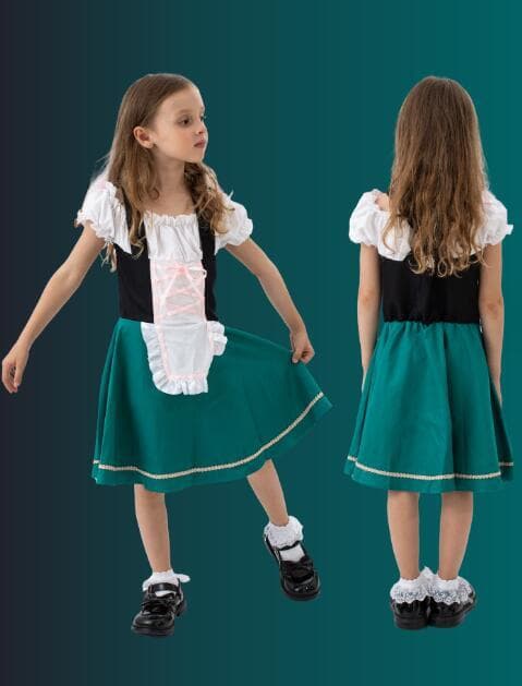 Jentekostyme for barn - München Oktoberfest L