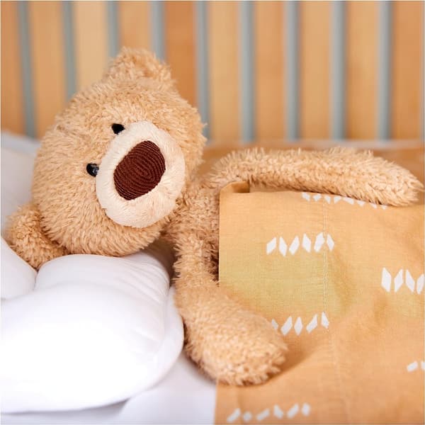 Fuzzy Teddy Bear, Premium Fyldt Dyr Yellow