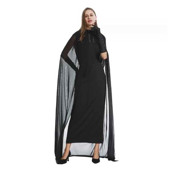 Vampyrheks Kostume til Kvinder med Mesh-Kappe 2XL