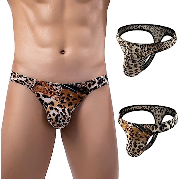 Underkläder med print för män Tiger head gold M