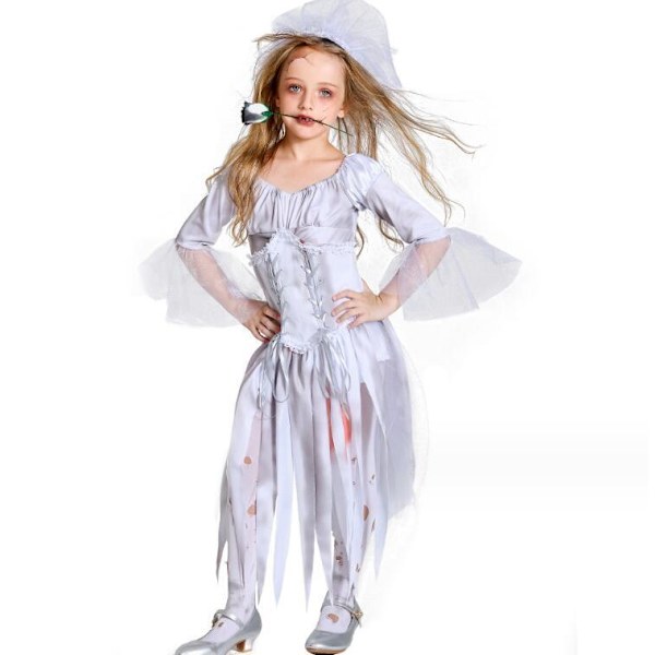 Halloween Zombie -asu Vanhemmat ja Lapsi Girl S