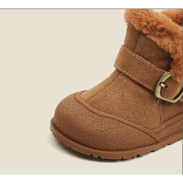 Vastasyntyneiden vauvojen tyttöjen ja poikien talvi- ja lumikengät Beige 16