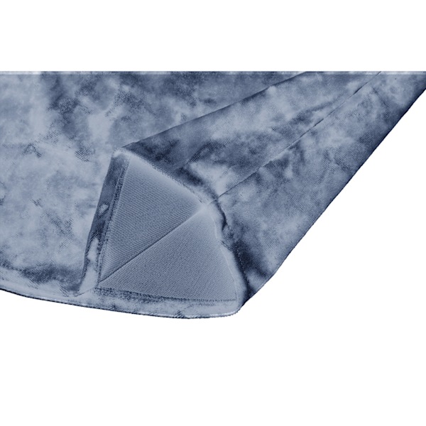 Herrar Långärmad Sammet Skjorta Knapp Ned Krage Hals Blus Topp Grey M