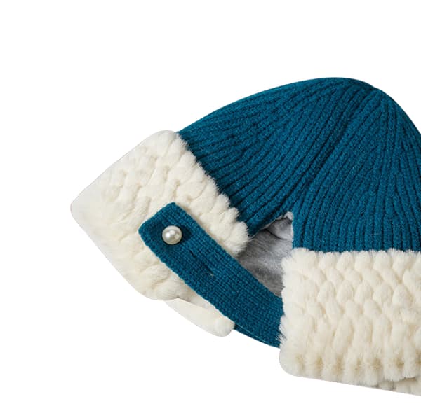 Tomtehatt Beanie Vinter Älghatt beige1