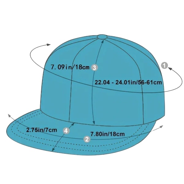 Mesh Unisex printed liten cap för berg v5