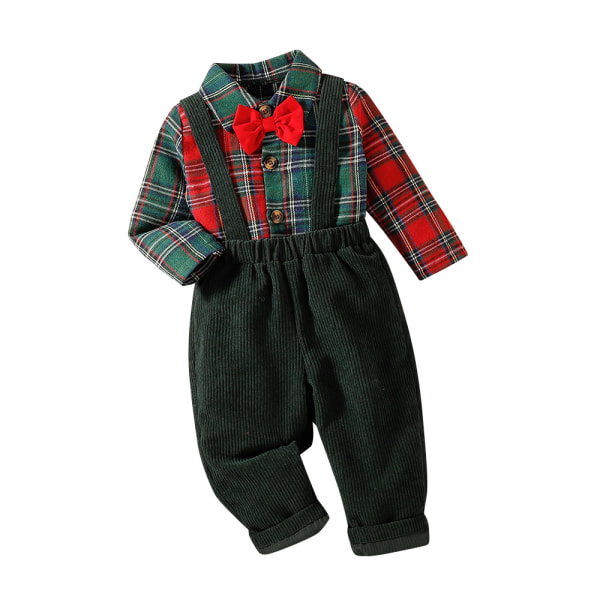 Toddler Klänning Kostym Baby Boys Gentleman Kläder Set 2-3Y