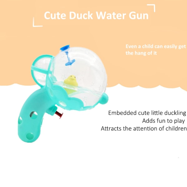 Floating Duck Transparent Ball Liten vattenpistol Pink