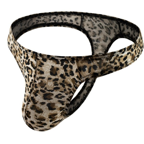 Underkläder med print för män Gray leopard print M