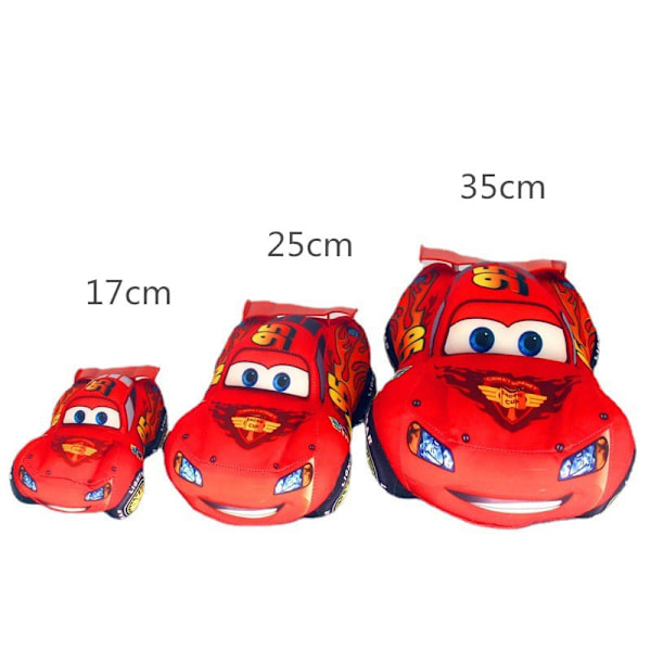 Pixar Cars Barnleker Lightning McQueen Plussj Leke Søt Tegneserie Biler 35cm