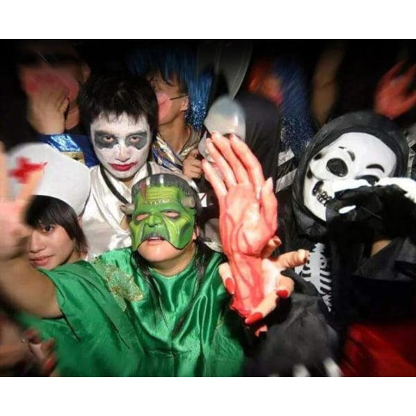 Halloween Scream Mask Skräck Skull Mask Cosplay Style2