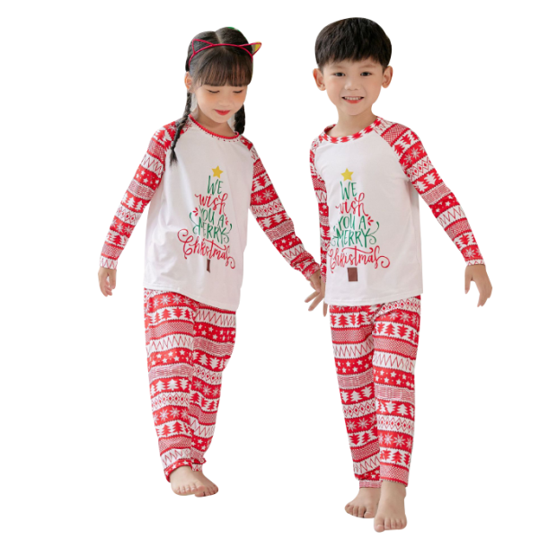 Pyjamas för små pojkar Långärmad Pjs Toddler 90