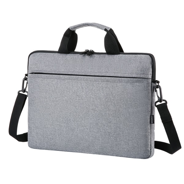 Laptop Sleeve Bag 15 Tommer, Slitesterk Slank Koffert Håndtak Bag Grey