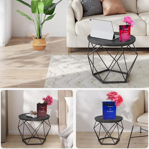 Akrylbokblomvas Klar för Heminredning Red