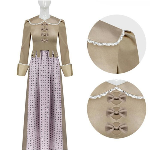 Adans Khaki Klänning Halloween Cos-Kostym Children L