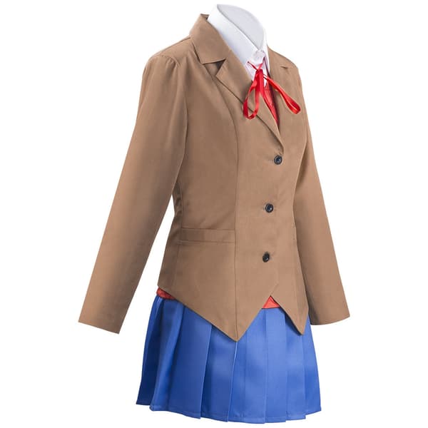 Anime Skoleuniform Cosplay Kostyme for Kvinner 2XL