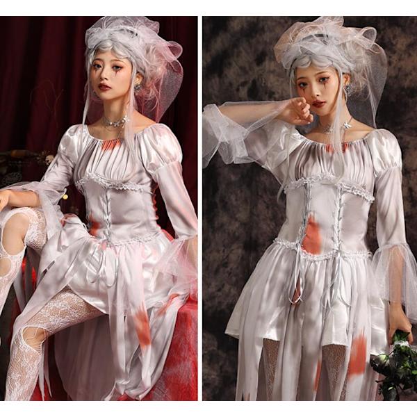 Halloween Zombie Kostume til Forældre og Barn Women L