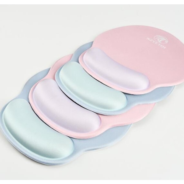 3D handleddsstöd för musmatta med handledsstöd Gray