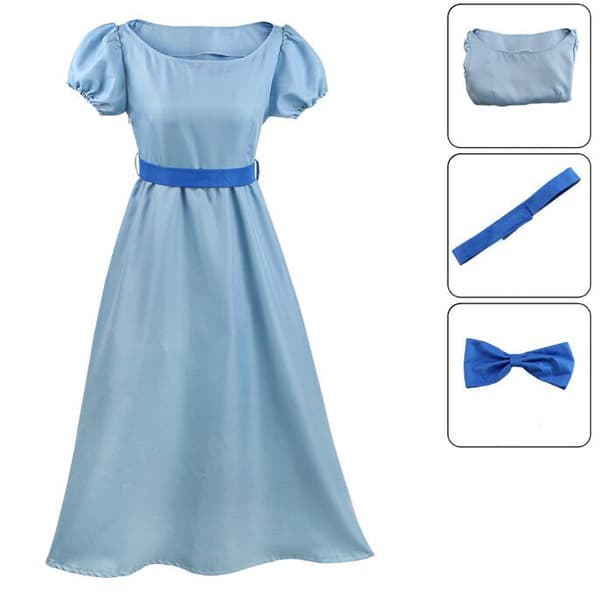 Klänningar för kvinnor Cosplay Kläder med Bälte L