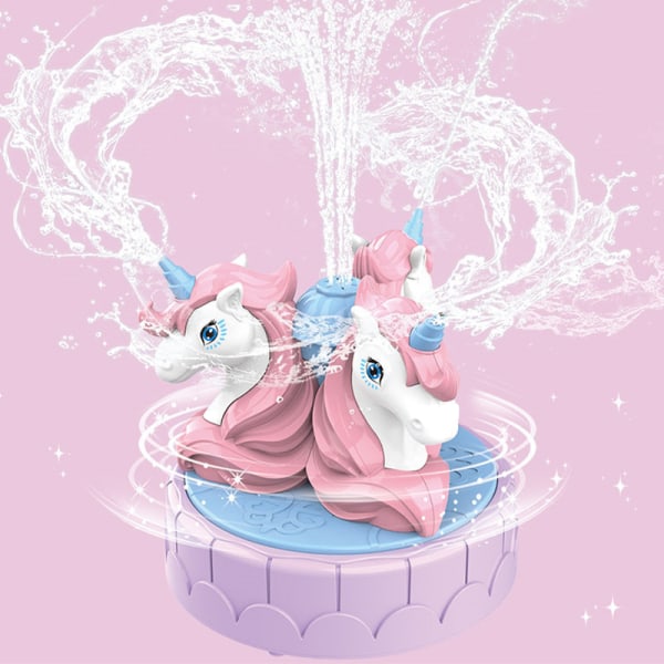 Sprinkler för Barn Utomhus Vattenleksaker, Sommar Utomhusleksaker Unicorn